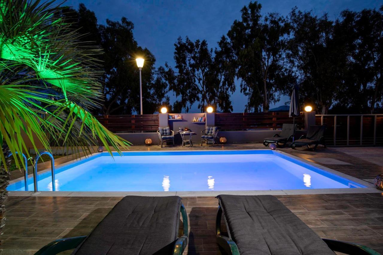 Maia Luxury Pool Villa Afandou Exterior foto