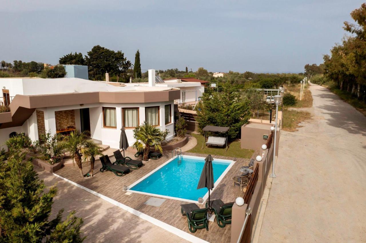 Maia Luxury Pool Villa Afandou Exterior foto