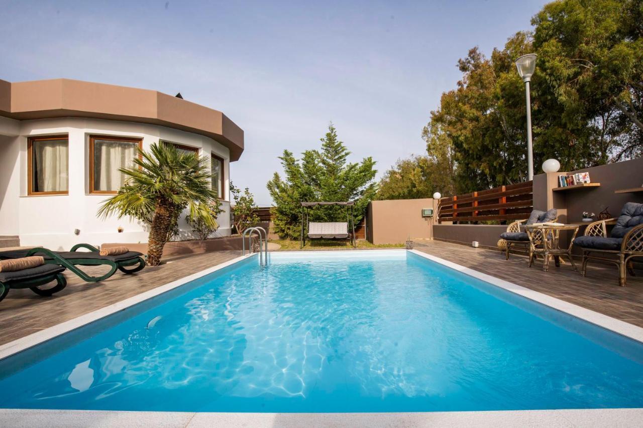 Maia Luxury Pool Villa Afandou Exterior foto
